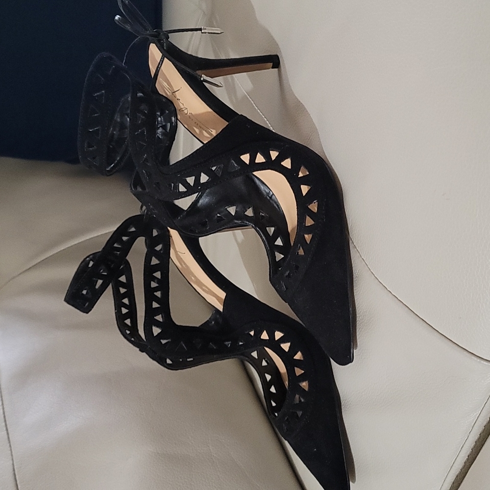Daya by Zendaya Ankle Strap Pumps.